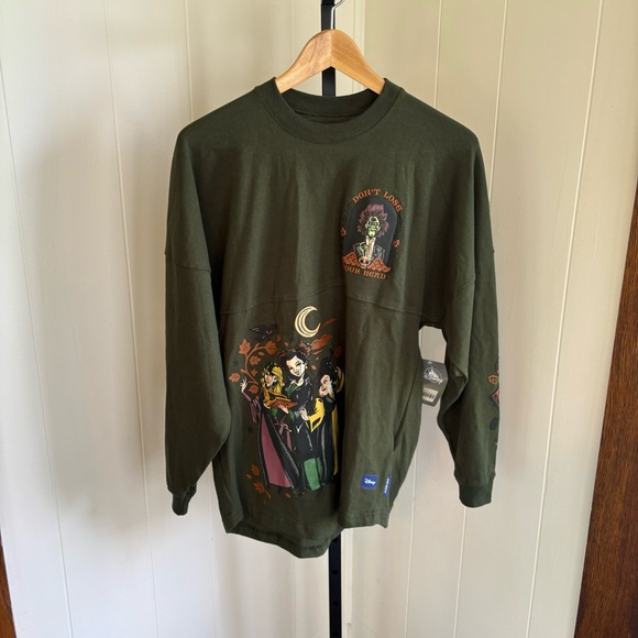 NWT Disney Parks Hocus Pocus Be Your Own Kind Of Magic Spirit Jersey Womens XS - Picture 2 of 13